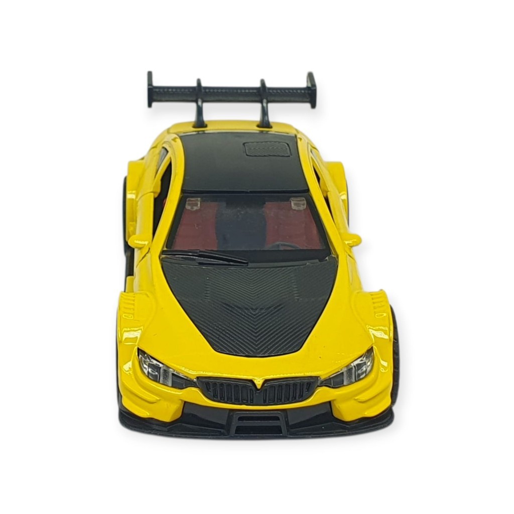 Çek Bırak Metal Arabalar 12 cm - 3671C - Sarı (Lisinya) Çek Bırak Metal Arabalar 12 cm - 3671C - Sarı (Lisinya)