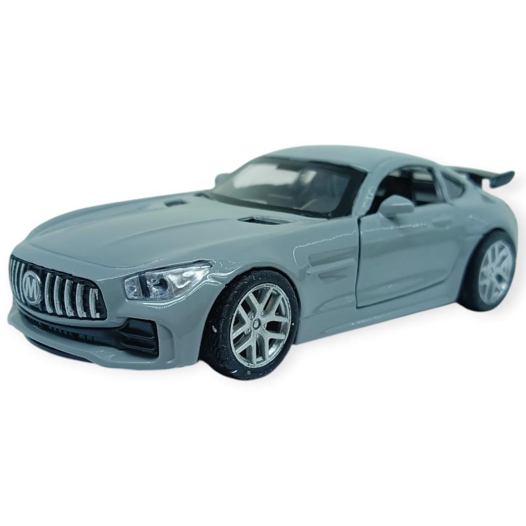 Çek Bırak Metal Arabalar 12 cm - Gri (Lisinya)