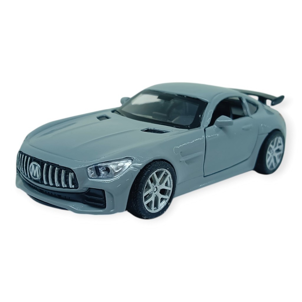 Çek Bırak Metal Arabalar 12 cm - Gri (Lisinya)