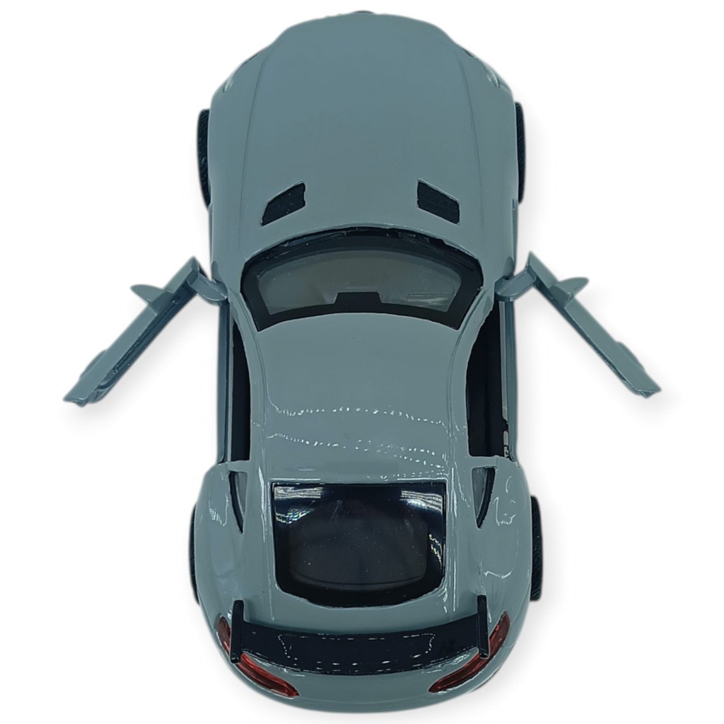 Çek Bırak Metal Arabalar 12 cm - Gri (Lisinya)