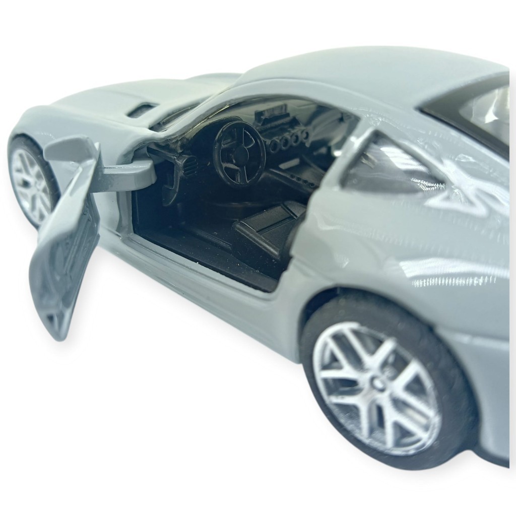 Çek Bırak Metal Arabalar 12 cm - Gri (Lisinya)