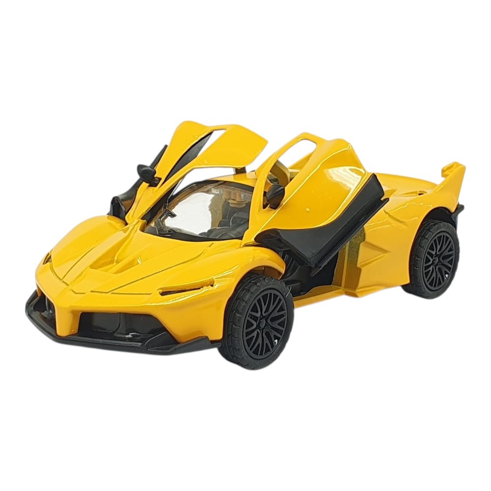 Çek Bırak Metal Arabalar 13 cm - SR2212- Sarı (Lisinya) Çek Bırak Metal Arabalar 13 cm - SR2212- Sarı (Lisinya)