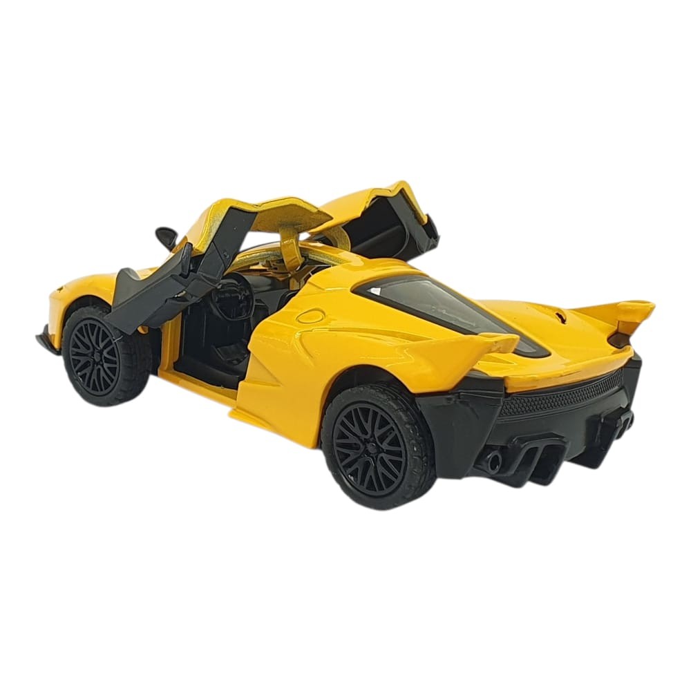 Çek Bırak Metal Arabalar 13 cm - SR2212- Sarı (Lisinya) Çek Bırak Metal Arabalar 13 cm - SR2212- Sarı (Lisinya)