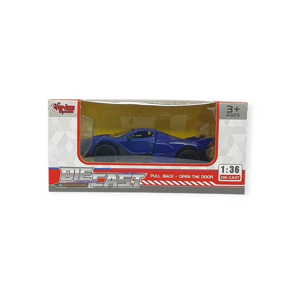 Çek Bırak Metal Arabalar 13 cm - SR2212- Mavi (Lisinya) Çek Bırak Metal Arabalar 13 cm - SR2212- Mavi (Lisinya)