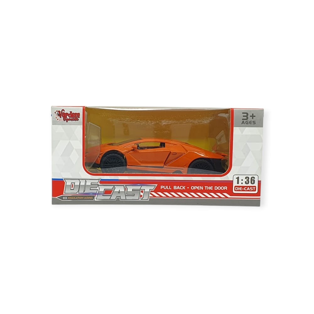 Çek Bırak Metal Arabalar 13 cm - SR2213- Turuncu (Lisinya) Çek Bırak Metal Arabalar 13 cm - SR2213- Turuncu (Lisinya)