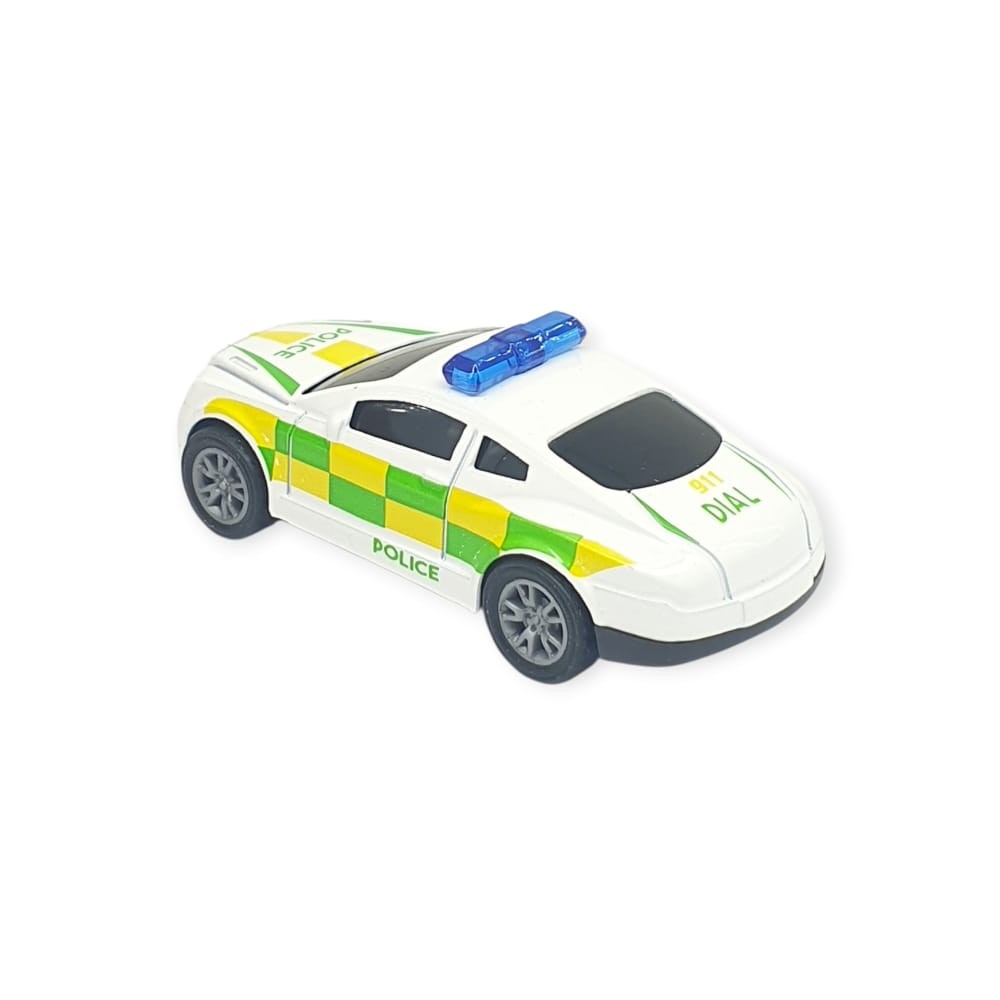 Çek Bırak Metal Küçük Arabalar 6'lı 8 cm - Polis Araçları (Lisinya) Çek Bırak Metal Küçük Arabalar 6'lı 8 cm - Polis Araçları (Lisinya)