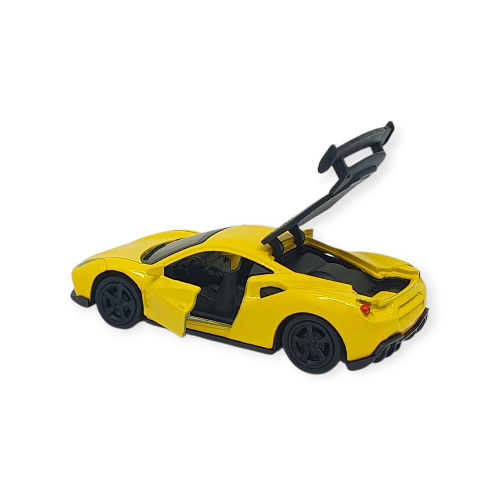 Çek Bırak Metal Küçük Arabalar 8 cm - 6411A-17 - Sarı (Lisinya) Çek Bırak Metal Küçük Arabalar 8 cm - 6411A-17 - Sarı (Lisinya)