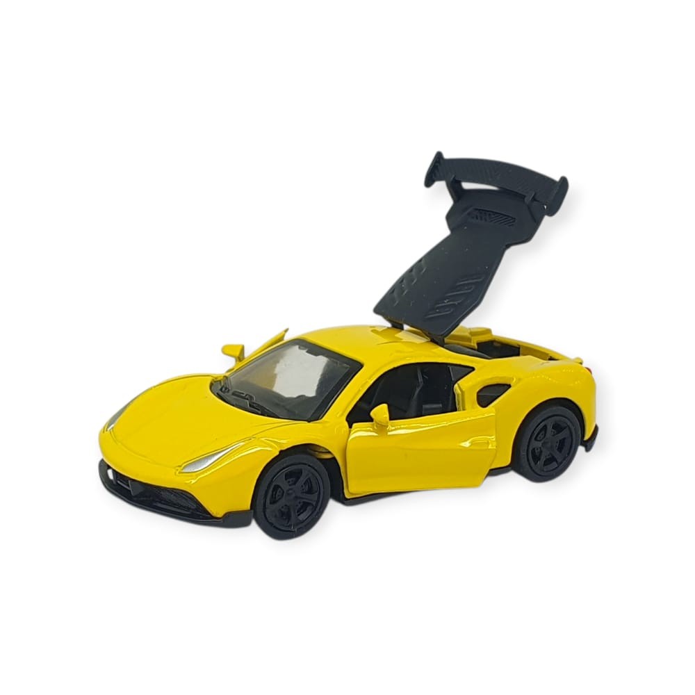 Çek Bırak Metal Küçük Arabalar 8 cm - 6411A-17 - Sarı (Lisinya) Çek Bırak Metal Küçük Arabalar 8 cm - 6411A-17 - Sarı (Lisinya)