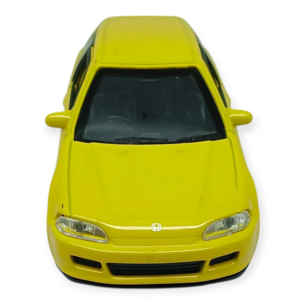 Çek Bırak Metal Arabalar 12 cm - 43813 - Sarı (Lisinya)