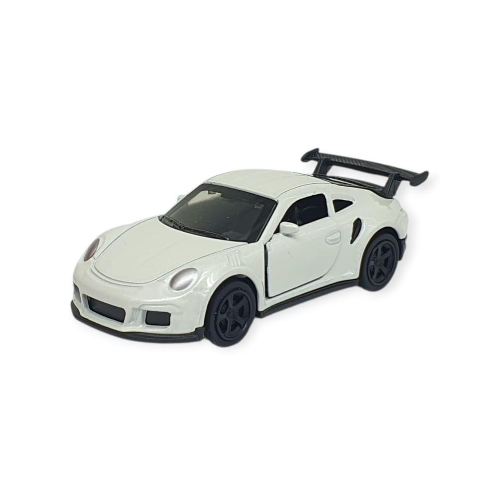 Çek Bırak Metal Küçük Arabalar 8 cm - 6411A-7 - Beyaz (Lisinya)