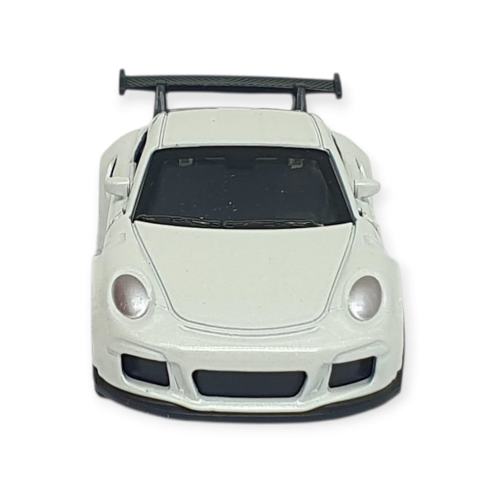 Çek Bırak Metal Küçük Arabalar 8 cm - 6411A-7 - Beyaz (Lisinya)