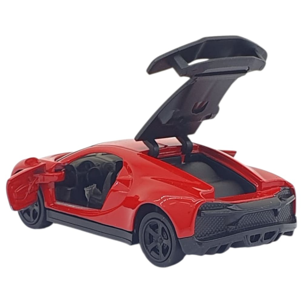 Çek Bırak Metal Küçük Arabalar 8 cm - 6411A-3 - Kırmızı (Lisinya)