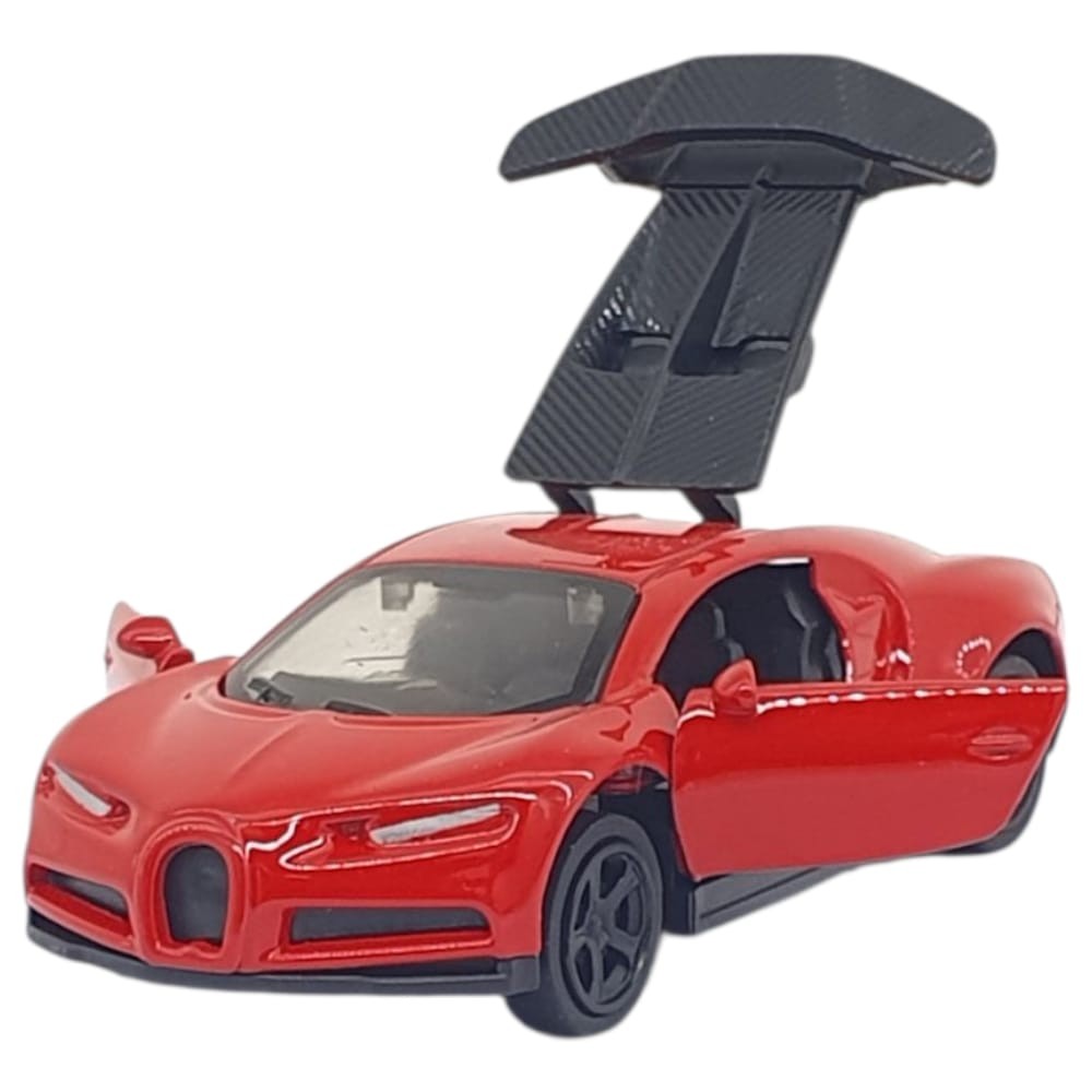 Çek Bırak Metal Küçük Arabalar 8 cm - 6411A-3 - Kırmızı (Lisinya)