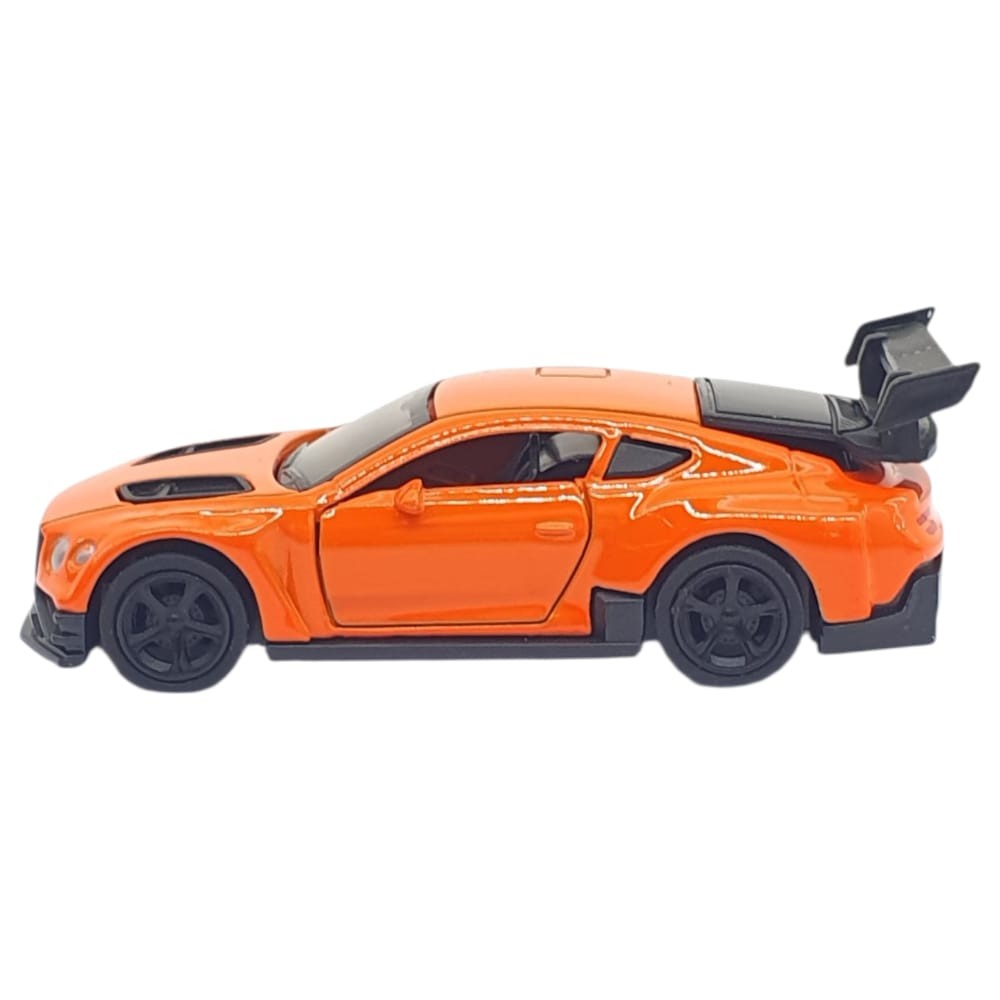 Çek Bırak Metal Küçük Arabalar 8 cm - 6411A-8 - Turuncu (Lisinya)