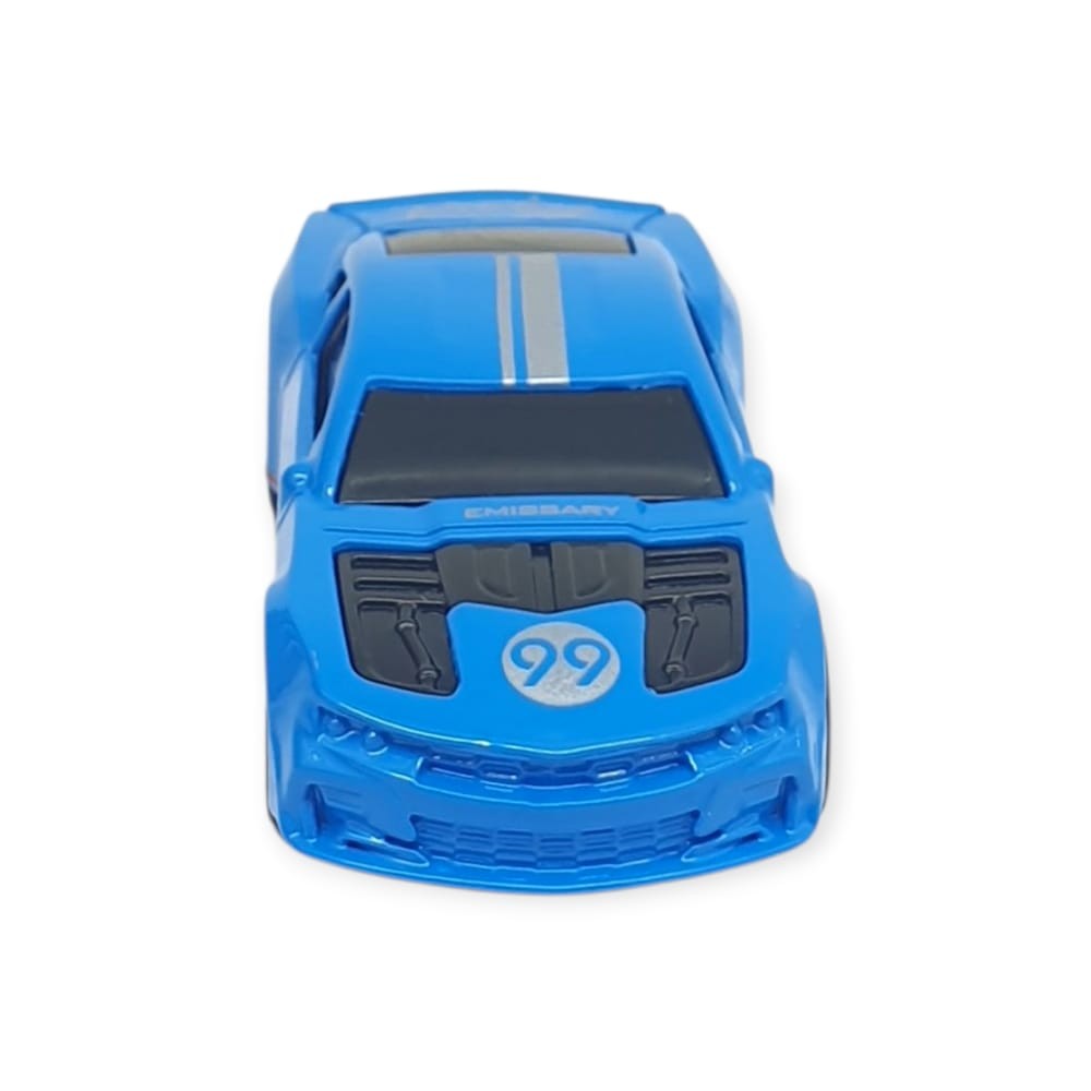 Çek Bırak Metal Küçük Arabalar 8 cm - SH40031 - Mavi Racing (Lisinya)
