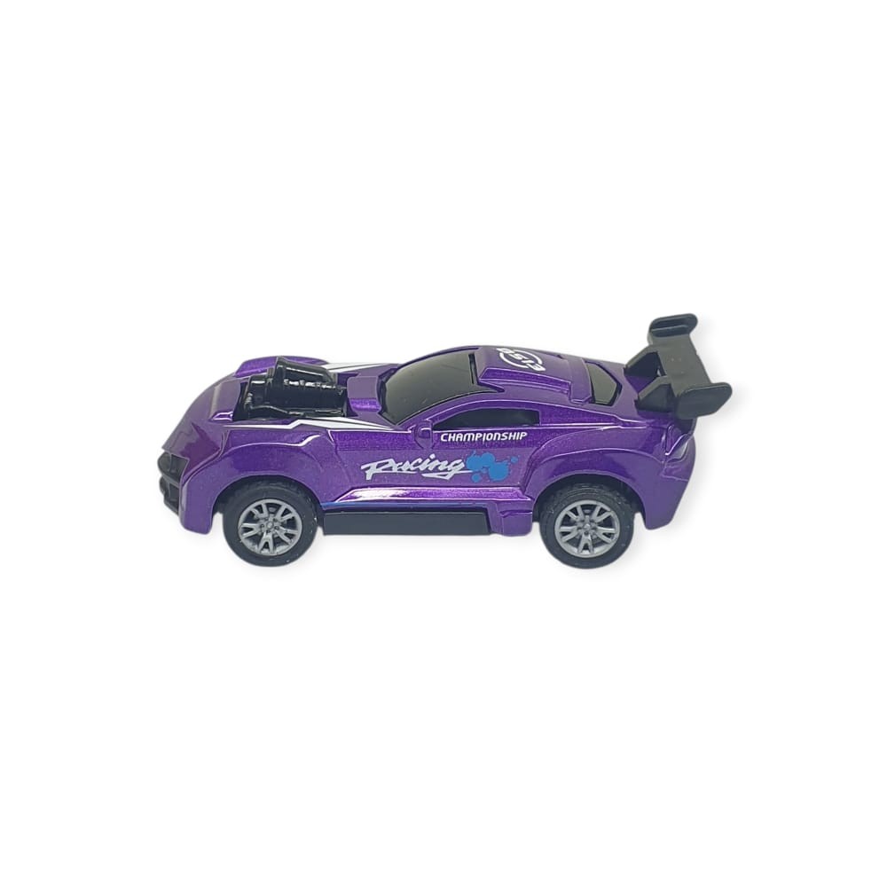 Çek Bırak Metal Küçük Arabalar 8 cm - SH40031 - Mor (Lisinya)