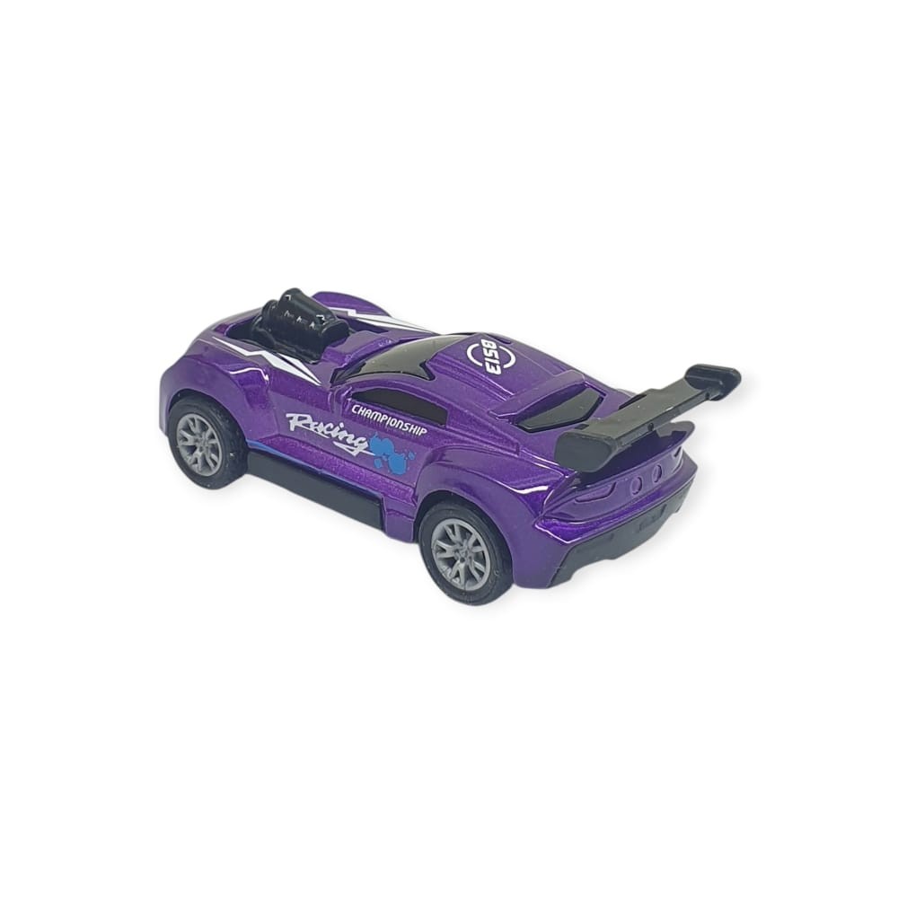 Çek Bırak Metal Küçük Arabalar 8 cm - SH40031 - Mor (Lisinya)