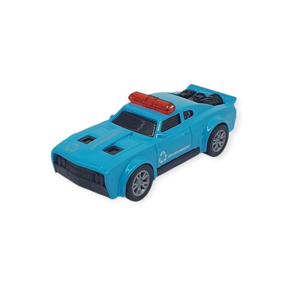 Çek Bırak Metal Küçük Arabalar 8 cm - SH40031 - Açık Mavi (Lisinya)