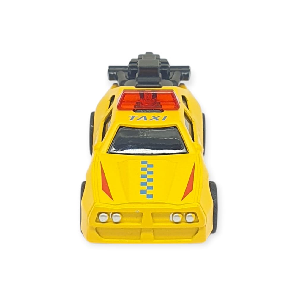 Çek Bırak Metal Küçük Arabalar 8 cm - SH40031 - Sarı Taxi (Lisinya)