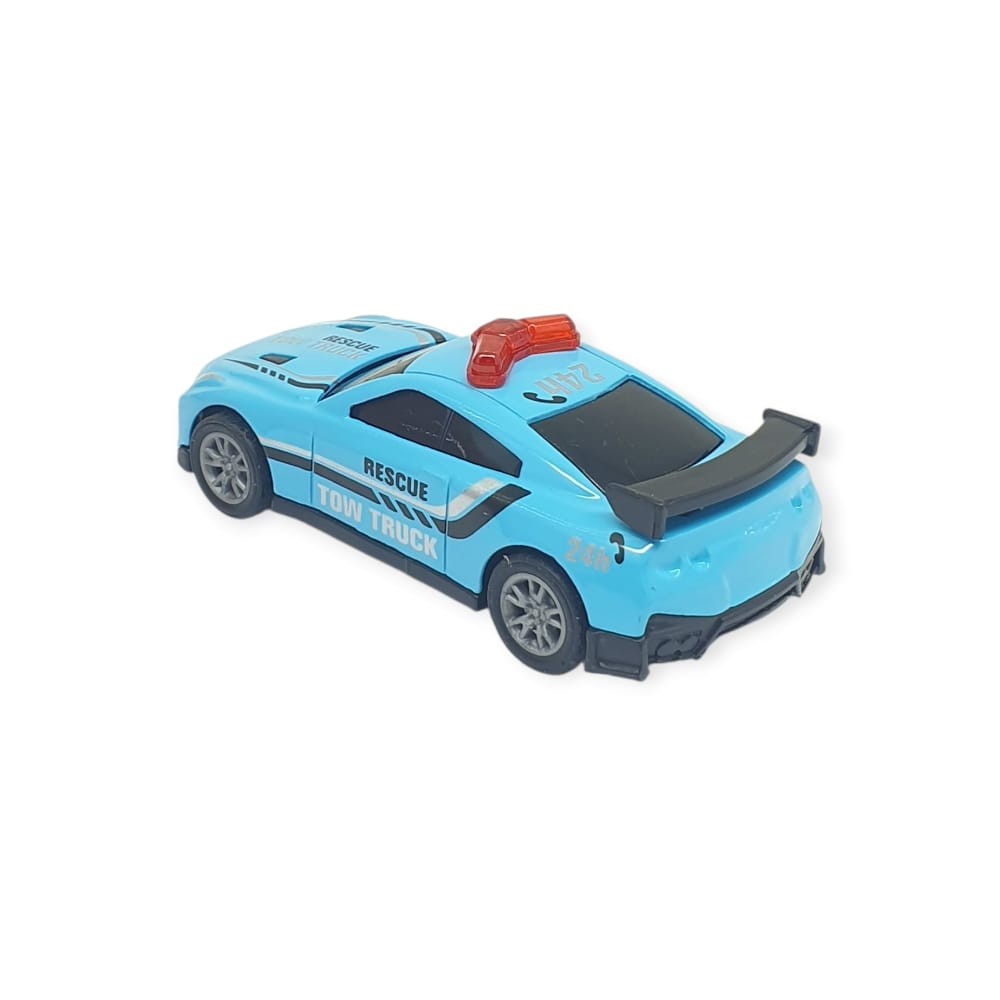 Çek Bırak Metal Küçük Arabalar 8 cm - SH40031 - Açık Mavi (Lisinya)