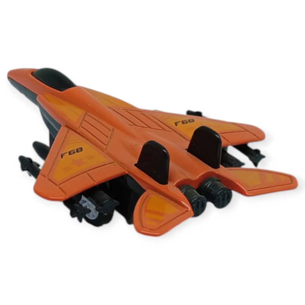 Çek Bırak Metal Mini Savaş Uçağı 10 cm - Kırmızı (Lisinya) Çek Bırak Metal Mini Savaş Uçağı 10 cm - Kırmızı (Lisinya)