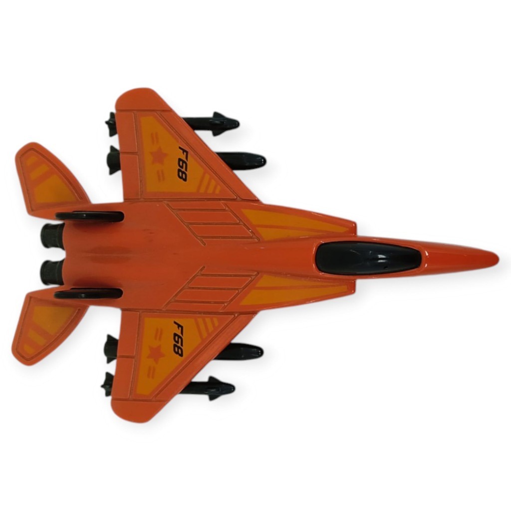 Çek Bırak Metal Mini Savaş Uçağı 10 cm - Kırmızı (Lisinya) Çek Bırak Metal Mini Savaş Uçağı 10 cm - Kırmızı (Lisinya)