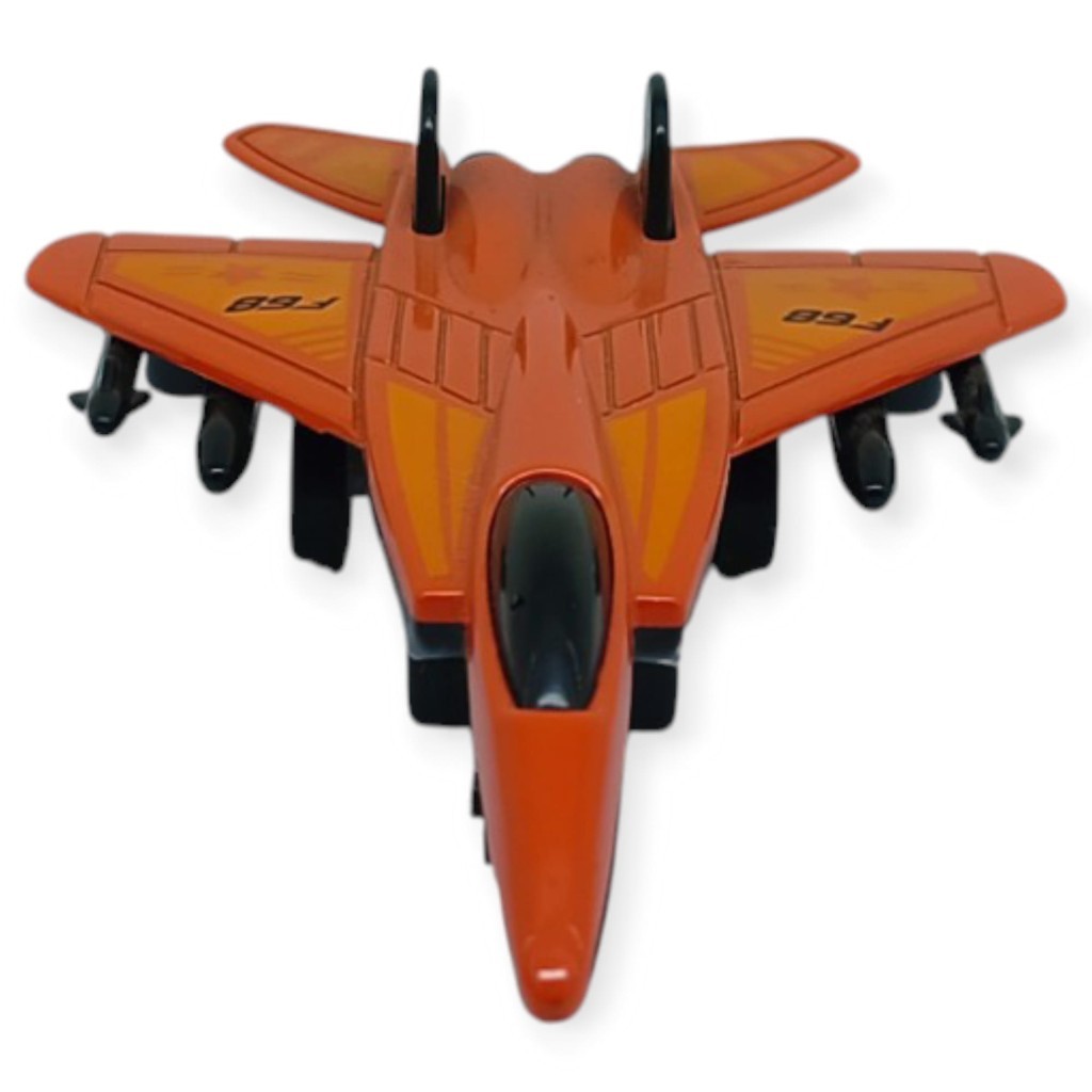 Çek Bırak Metal Mini Savaş Uçağı 10 cm - Kırmızı (Lisinya) Çek Bırak Metal Mini Savaş Uçağı 10 cm - Kırmızı (Lisinya)