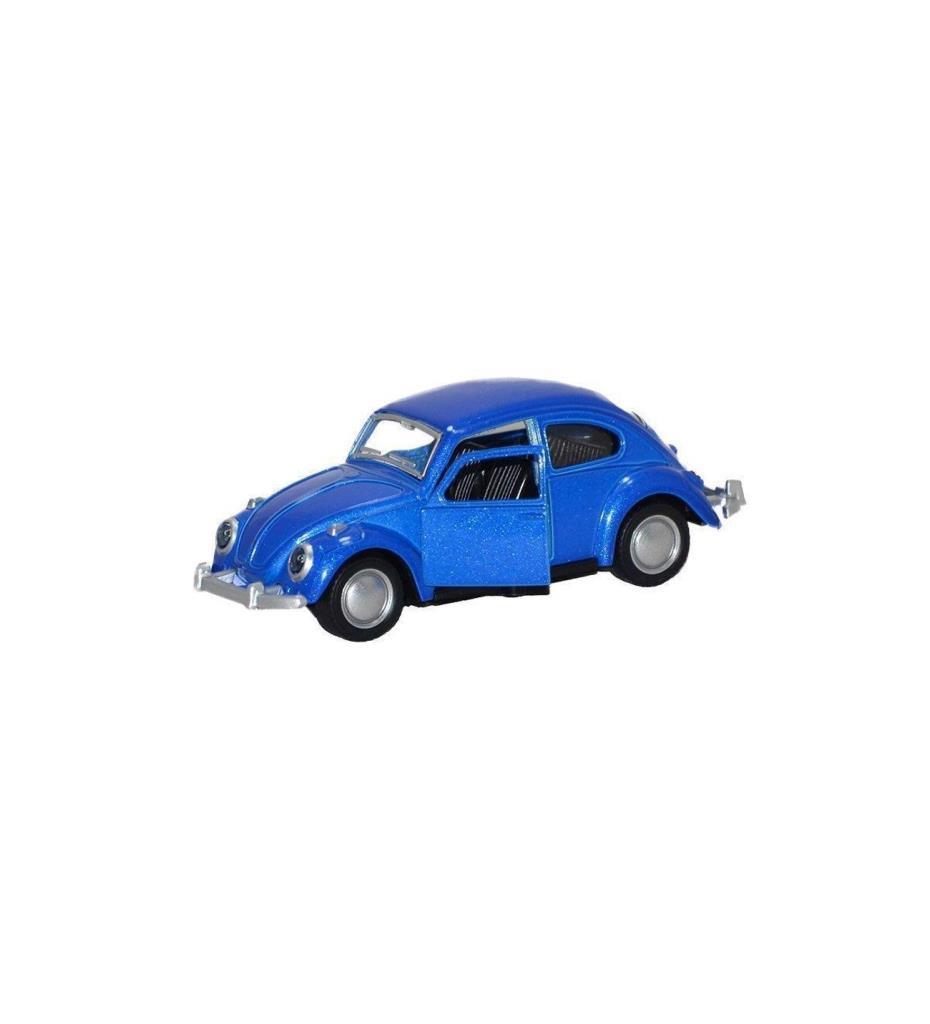 Çek Bırak Metal Retro Vosvos Araba  - 6636-18T (Lisinya)