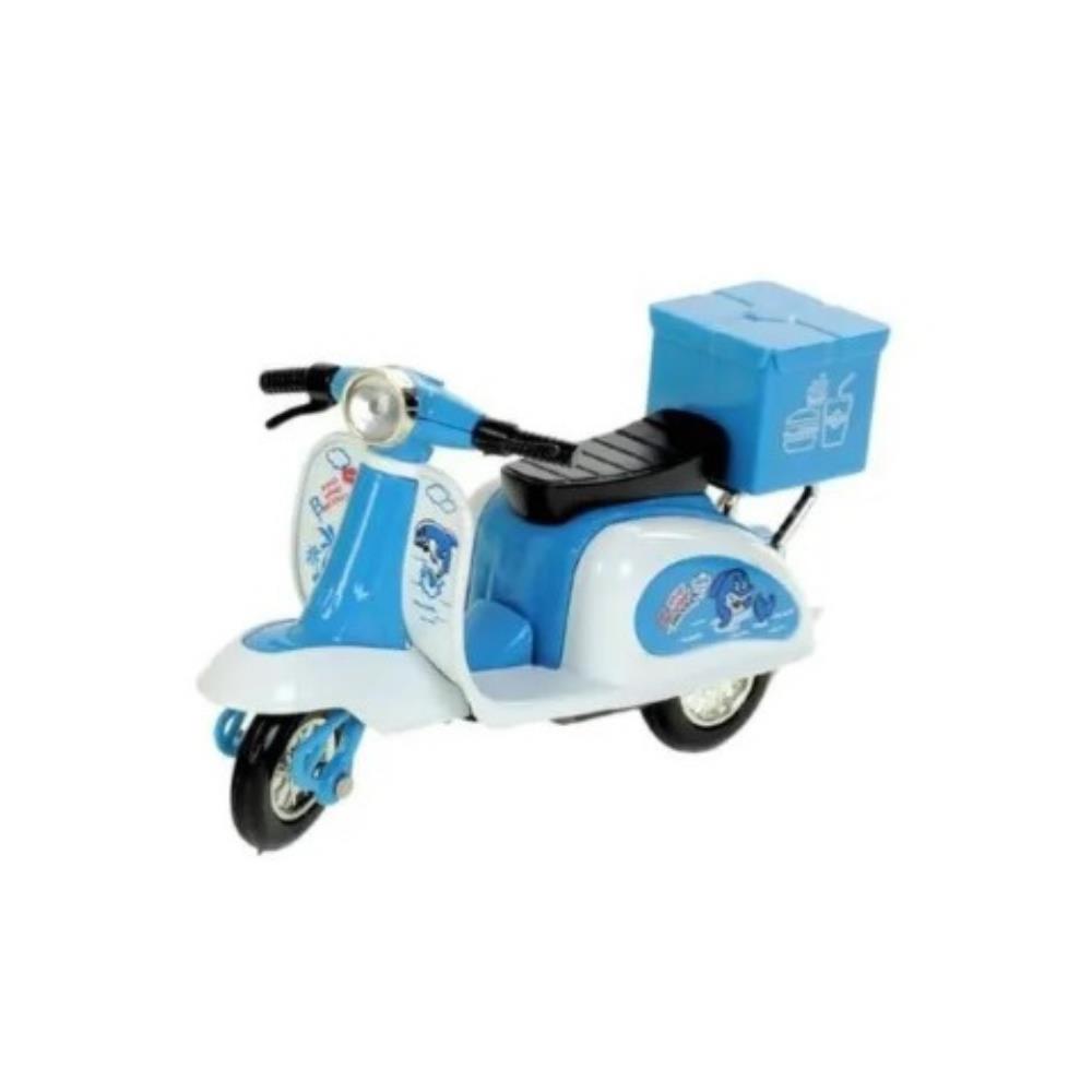 Çek Bırak Metal Vespa Motor 12 Cm - FY361A-12D - Mavi (Lisinya) Çek Bırak Metal Vespa Motor 12 Cm - FY361A-12D - Mavi (Lisinya)