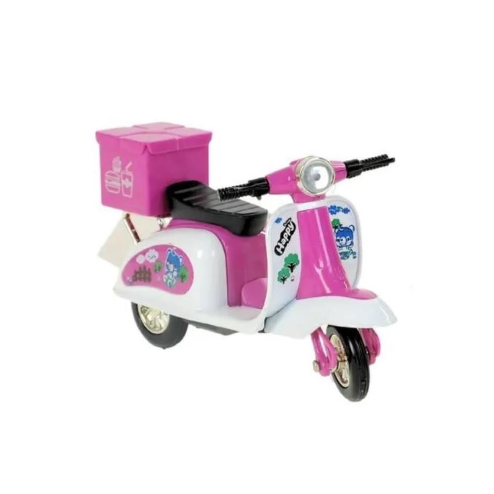 Çek Bırak Metal Vespa Motor 12 Cm - FY361A-12D - Pembe (Lisinya) Çek Bırak Metal Vespa Motor 12 Cm - FY361A-12D - Pembe (Lisinya)