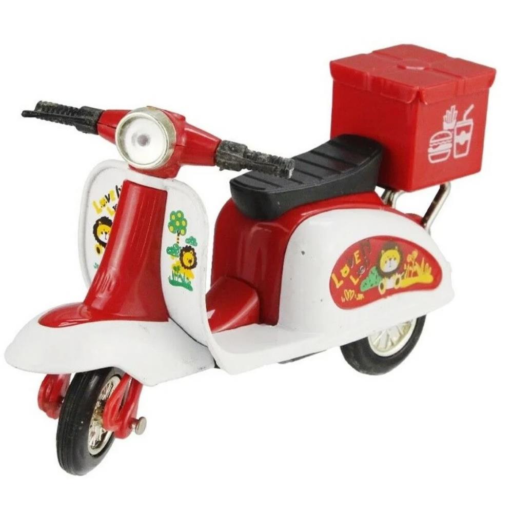 Çek Bırak Metal Vespa Motor 12 Cm - FY361A-12D - Kırmızı (Lisinya) Çek Bırak Metal Vespa Motor 12 Cm - FY361A-12D - Kırmızı (Lisinya)
