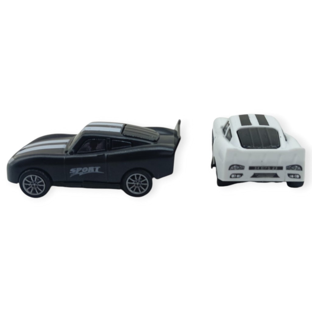Çek Bırak Nascar Arabası 10.5 Cm - BP-035-SİYAH/BEYAZ (Lisinya)