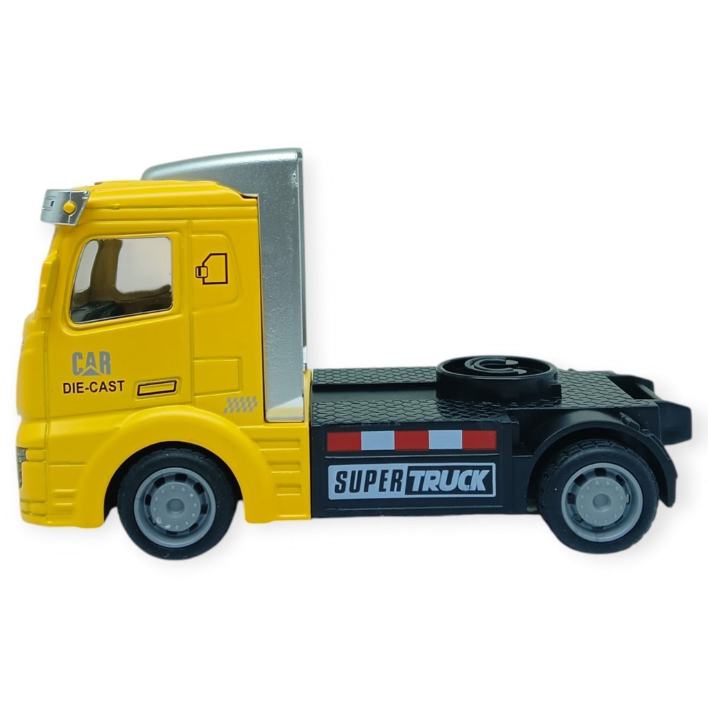 Çekbırak Metal Tır Kafası 12 cm - Sarı (Lisinya) Çekbırak Metal Tır Kafası 12 cm - Sarı (Lisinya)