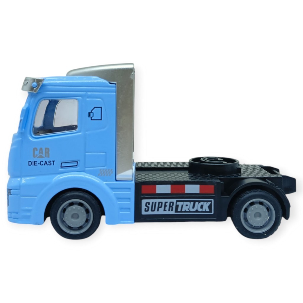 Çekbırak Metal Tır Kafası 12 cm - Mavi (Lisinya) Çekbırak Metal Tır Kafası 12 cm - Mavi (Lisinya)