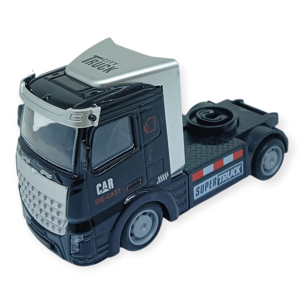 Çekbırak Metal Tır Kafası 12 cm - Siyah (Lisinya) Çekbırak Metal Tır Kafası 12 cm - Siyah (Lisinya)