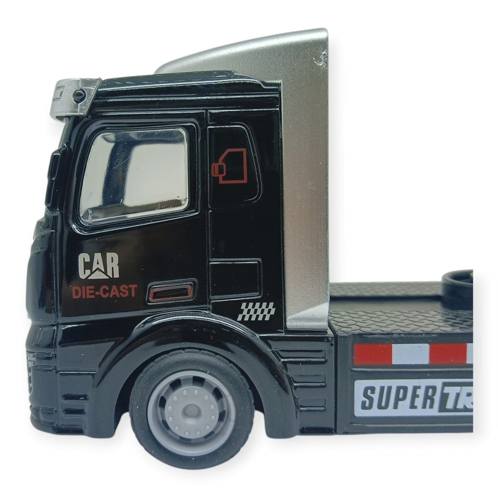 Çekbırak Metal Tır Kafası 12 cm - Siyah (Lisinya) Çekbırak Metal Tır Kafası 12 cm - Siyah (Lisinya)