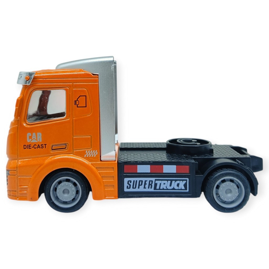 Çekbırak Metal Tır Kafası 12 cm - Turuncu (Lisinya) Çekbırak Metal Tır Kafası 12 cm - Turuncu (Lisinya)