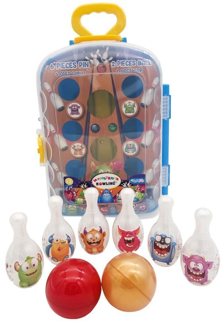 Çek Çek Bavullu Bowling Set CESE-10038 (Lisinya) Çek Çek Bavullu Bowling Set CESE-10038 (Lisinya)