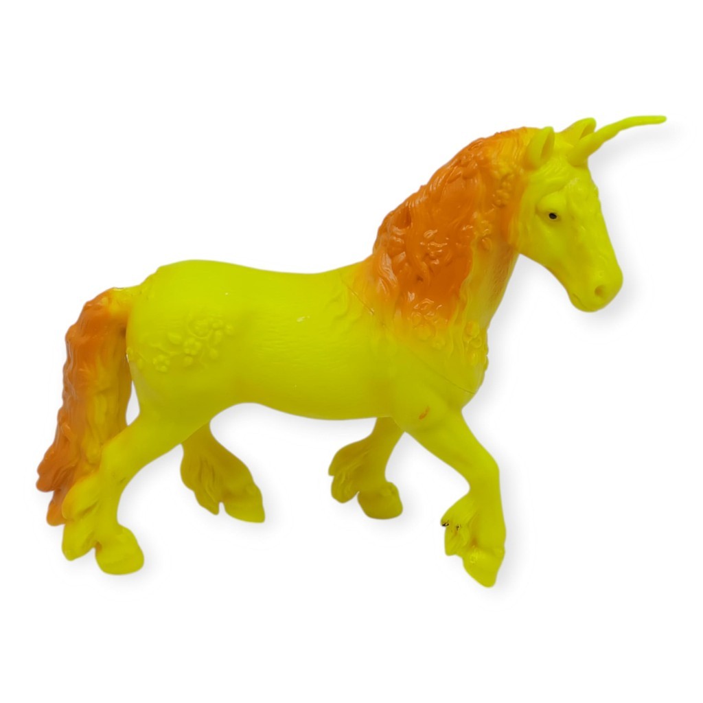 Çiftlik Hayvanları Serisi - Efsanevi Unicorn 12 cm - Sarı - Turuncu (Lisinya) Çiftlik Hayvanları Serisi - Efsanevi Unicorn 12 cm - Sarı - Turuncu (Lisinya)