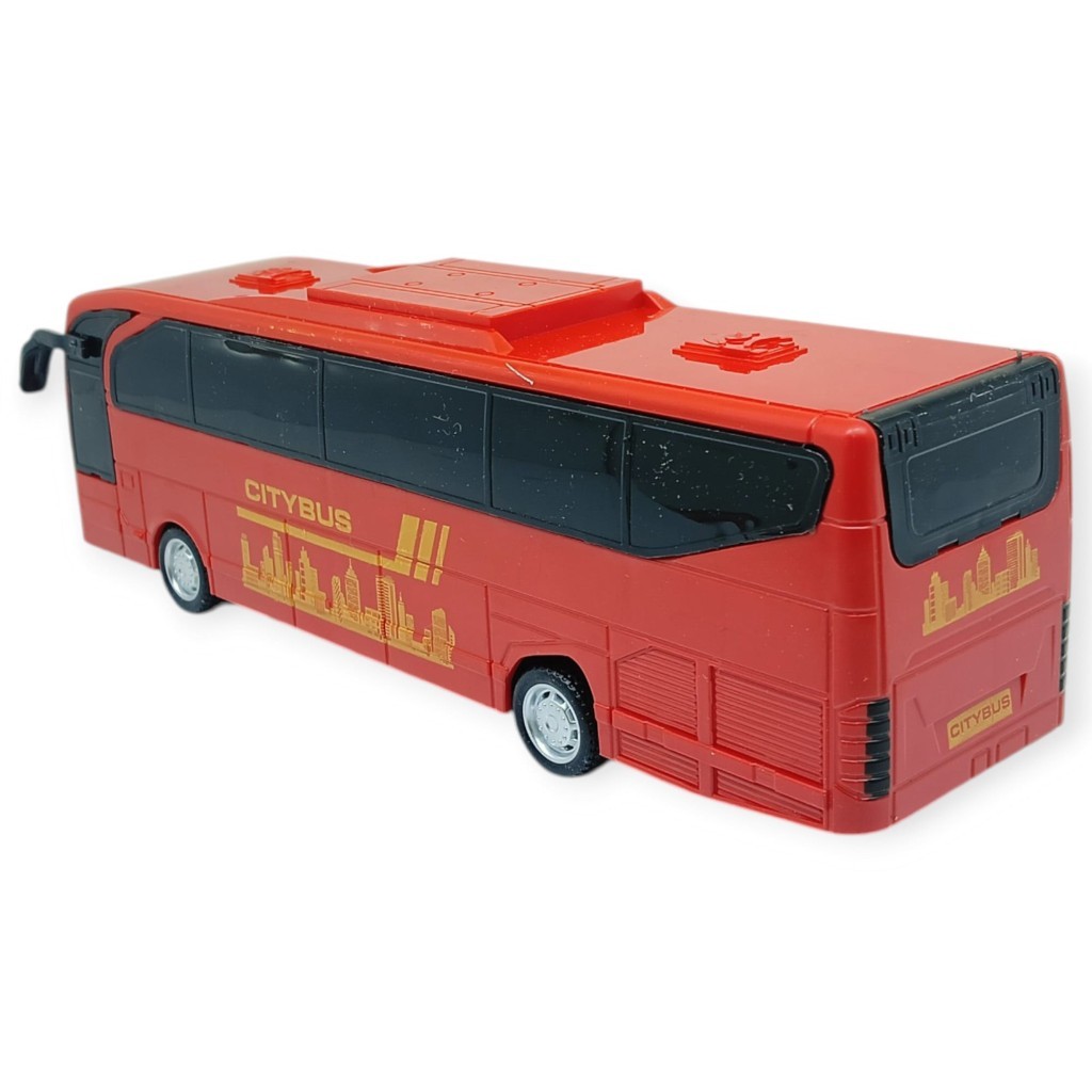 Sürtmeli Tur Otobüsü - 23 cm - Kırmızı (Lisinya)