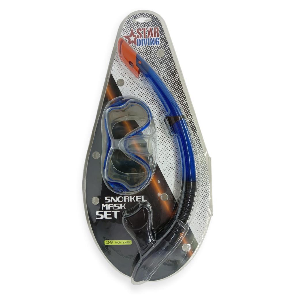 ÇNR-51720 - MASKE SET TEMPERED TERGET- STAR DIVING (Lisinya)