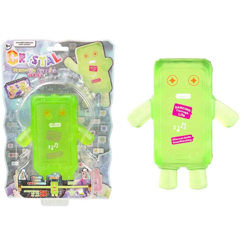 Crystal Hashtag Buddies Serisi Stretch Figür - Jolly (Lisinya)