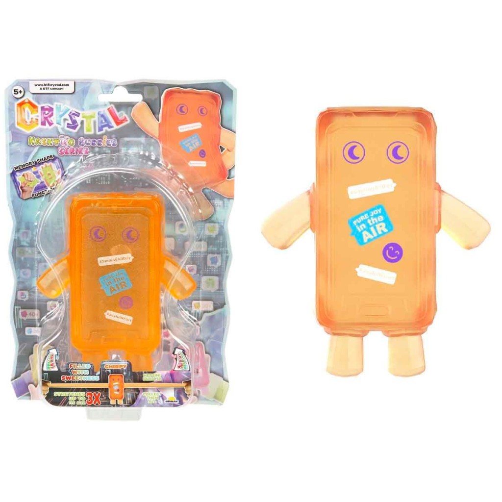 Crystal Hashtag Buddies Serisi Stretch Figür - Chirpy (Lisinya)