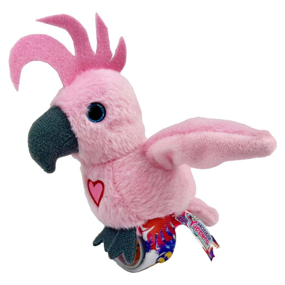 Peluş Ses Tekrarlı Hayvan Bileklik Aksesuar - Pembe Papağan (Lisinya) Peluş Ses Tekrarlı Hayvan Bileklik Aksesuar - Pembe Papağan (Lisinya)