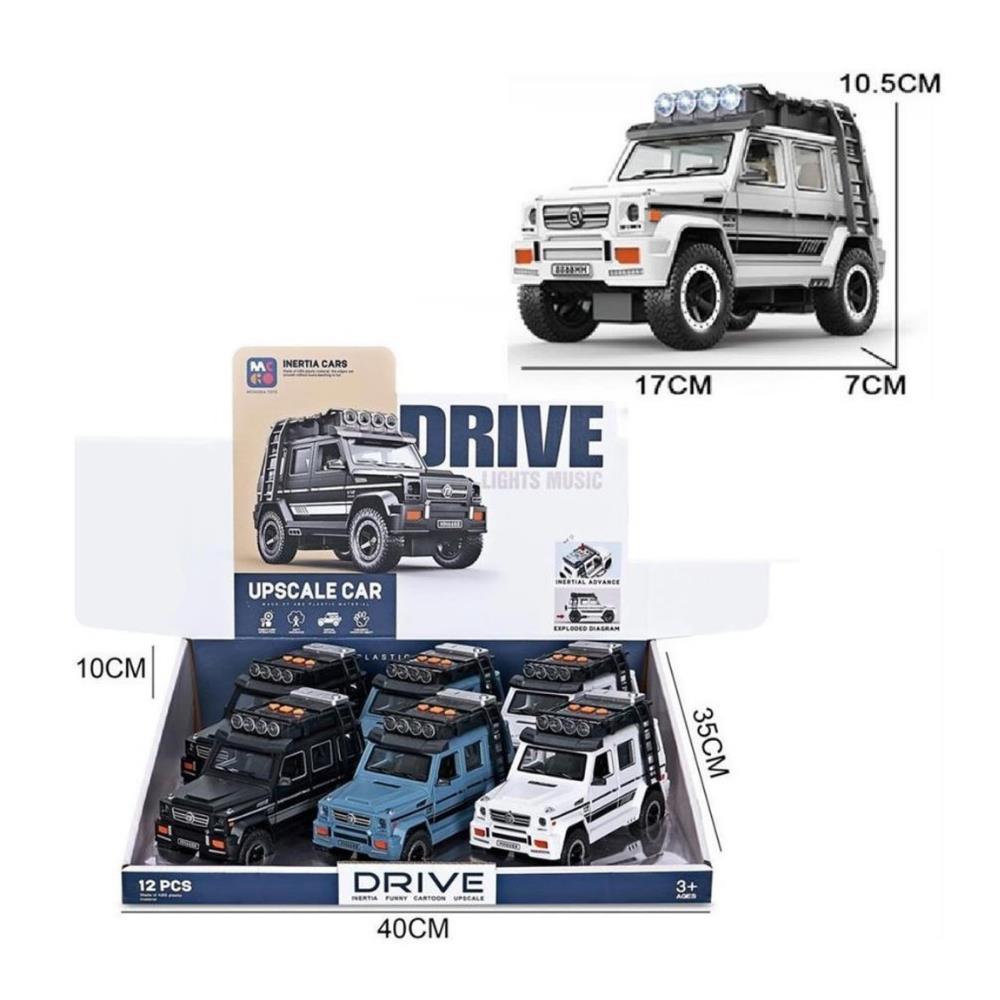 D700-04 - SÜRTMELİ IŞIKLI SESLİ JEEP 6 (Lisinya)