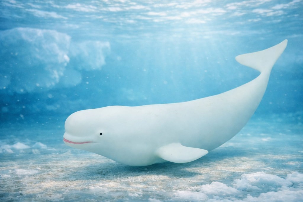 Deniz Hayvanları Serisi - Beyaz Balina 30 cm (Lisinya) Deniz Hayvanları Serisi - Beyaz Balina 30 cm (Lisinya)