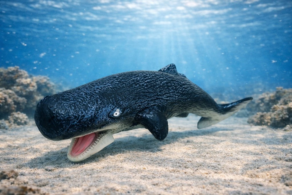 Deniz Hayvanları Serisi - İspermeçet Balina 22 cm (Lisinya) Deniz Hayvanları Serisi - İspermeçet Balina 22 cm (Lisinya)