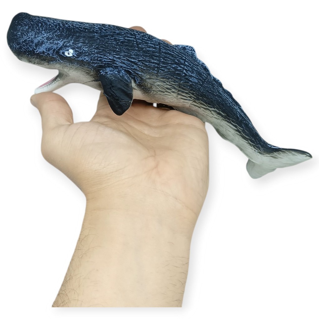 Deniz Hayvanları Serisi - İspermeçet Balina 22 cm (Lisinya)