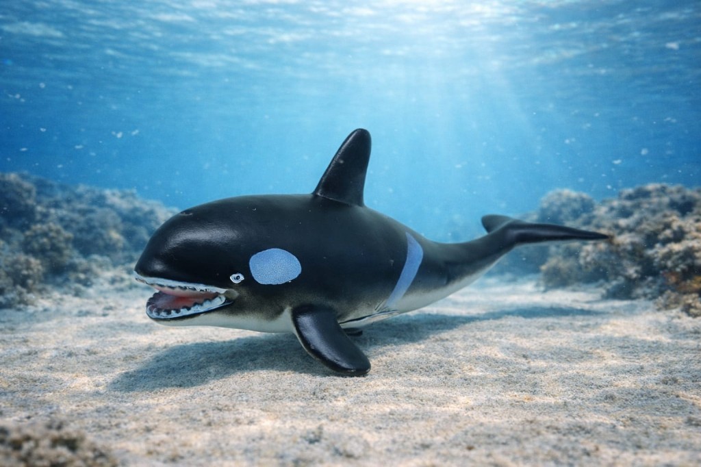 Deniz Hayvanları Serisi - Orka 28 cm (Lisinya) Deniz Hayvanları Serisi - Orka 28 cm (Lisinya)