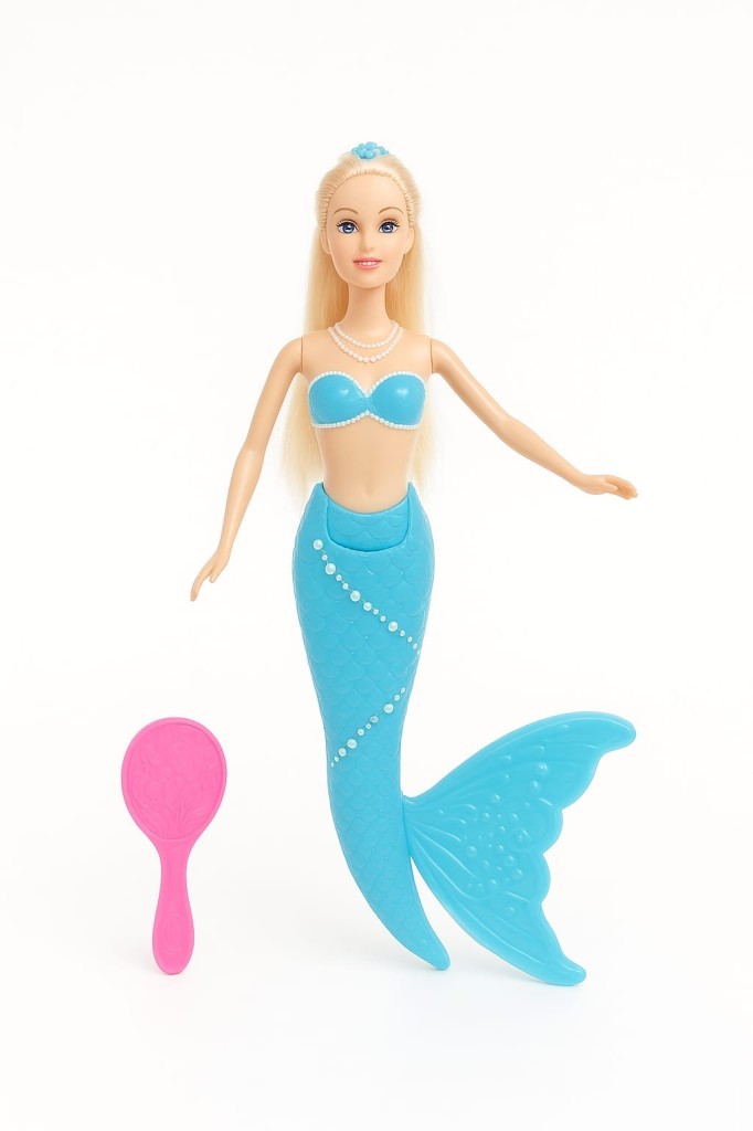 Deniz Kızı Işıklı Bebek - 2348/1-3 - Mavi (Lisinya) Deniz Kızı Işıklı Bebek - 2348/1-3 - Mavi (Lisinya)